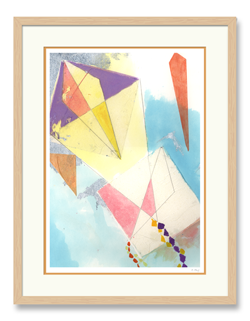 Purple Kite Art